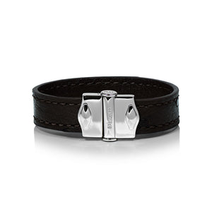 D'Monti Nero Black - France Luxe Genuine Ostrich Leather Womens Single  Bracelet – D'Monti®